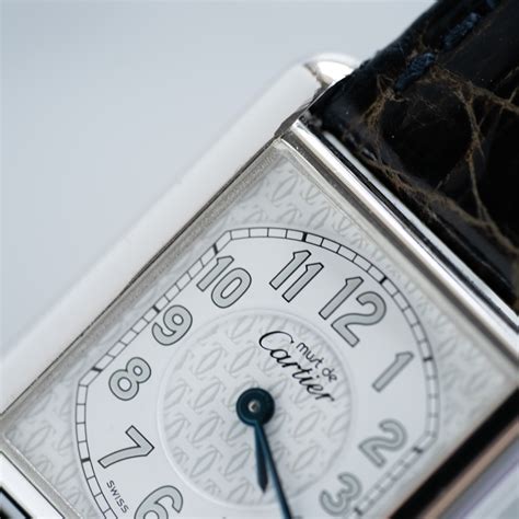 cartier tank arabic dial|cartier tank must watch.